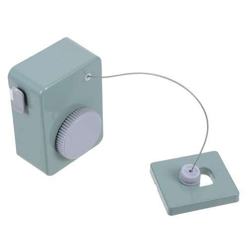 STOBAZA Retractable Laundry Line Heavy Duty Wall Mounted Clothes Drying Rack for Indoor Outdoor Use Wire Clothesline Space Saving Design for Compact Homes