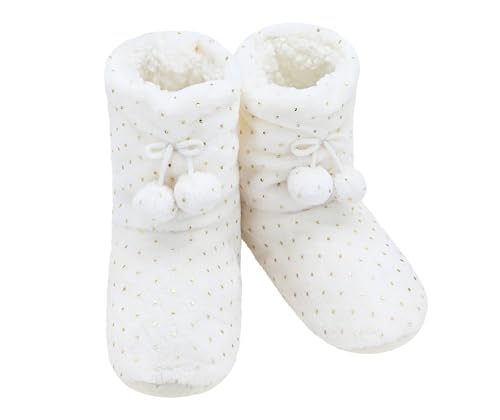 Image of Panda Bros Women's Bootie Slipper Socks, Non-Slip Gripper House Socks