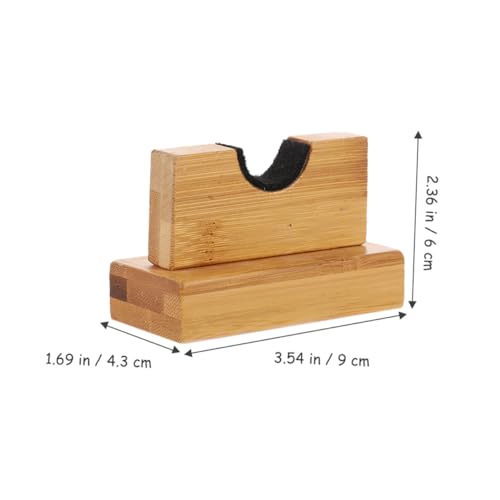 Mipcase Baseball Bat Stand Holder Display Rack Sturdy Wooden Bat Organizer for Bat Storage Display