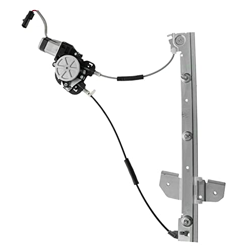 Image of TRQ Driver Side Power Window Motor and Regulator Assembly Power Compatible with 98 Dodge B1500 98 B2500 B3500 99-03 Dodge Ram 1500 Van 99-03 Ram 2500 Van 3500