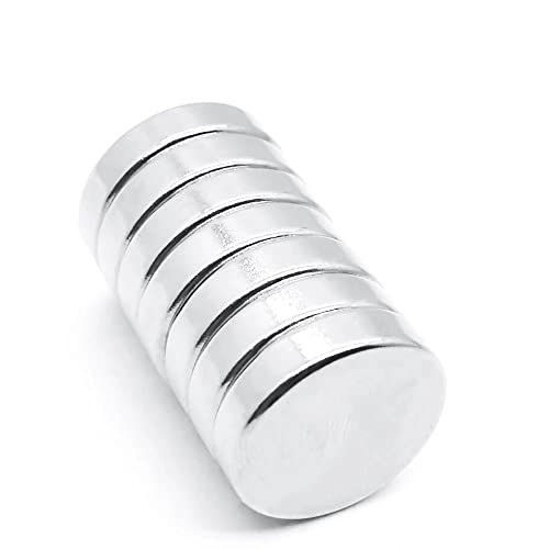 Pack of 10 Round Rare Earth Neodymium 20x5 mm 20mm*5mm 0.78inx0.19in