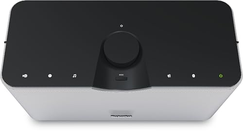 TechniSat AUDIOMASTER MR3 – 90 Watt ELAC WLAN-Lautsprecher und Internetradio (mit UPnP/DLNA Audiostreaming, Multiroom Speaker zum Abspielen von Internetradio, Spotify und Bluetooth) schwarz/silber – Bild 5
