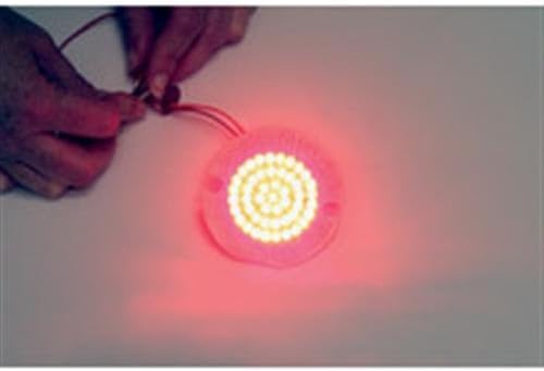 BULB LED RED 1157 FLAT