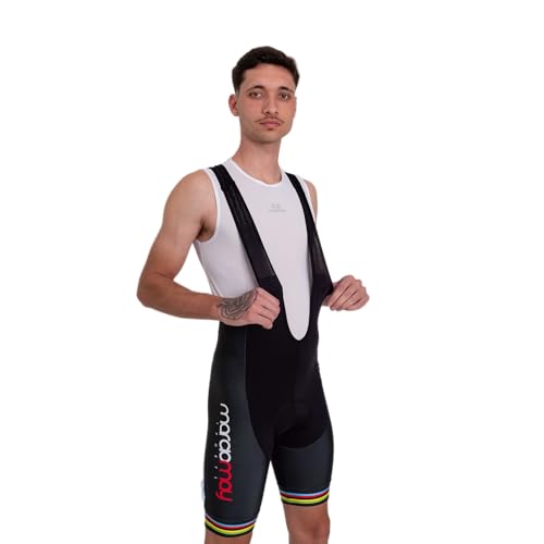 Bretelle de Ciclismo Márcio May Pro Campeão Mundial - Gel