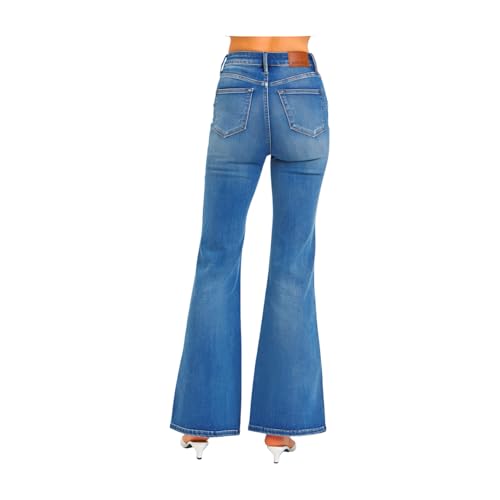Judy Blue High Rise Tummy Control Flare Jeans3