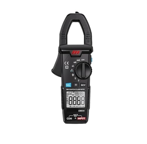 Pinza Amperimétrica Digital AC/DC 600A Modelo CM83A Marca SEEIRIR miniatura 1