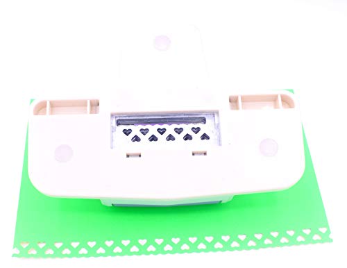 Kucaa Handmade Scrapbooking Edge Puncher Fancy Border Punch Ten Hearts Design Diy Paper Cutter (Ten Hearts) #TOP3