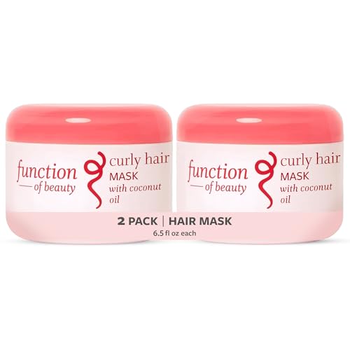 Function of Beauty Deep Conditioner Curly Hair Mask - Anti-Frizz, 2-Pack