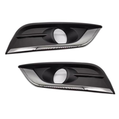 Cache antibrouillard avant chrome pour Renault Koleos 2017 2018 pare-chocs