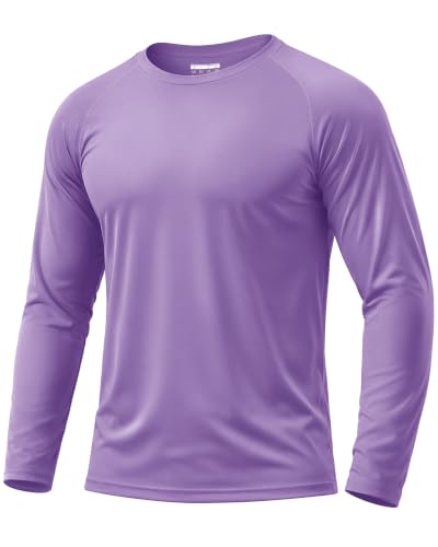 Image of Boladeci Men's UPF 50+ Sun Protection UV SPF Shirts Long Sleeve Lightweight Quick Dry Swim T-Shirts Rash Guard
