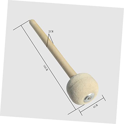 Baqueta con mango de madera de arce para tambor redoblante miniatura 3