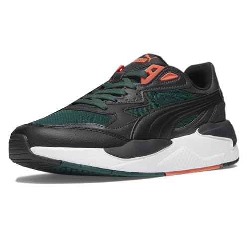 PUMA Mens X-Ray Speed Wide Lace Up Sneakers Shoes Casual - Black, Green2
