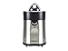 BEPER P102EST001 Exprimidor de Zumos Eléctrico, Cuerpo de Acero, Canalón Antigoteo, Dos Conos Incluidos, Filtro de Acero, Fácil de Limpiar, Electric Citrus Juicer