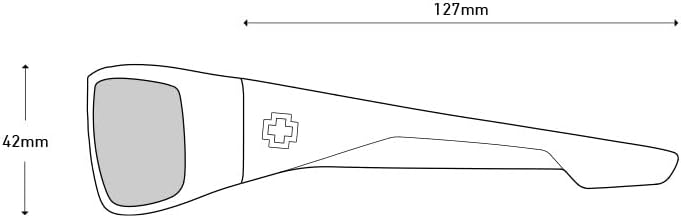 Logan ANSI RX Matte Black - Happy Boost Polar Orange Mirror - Image 8