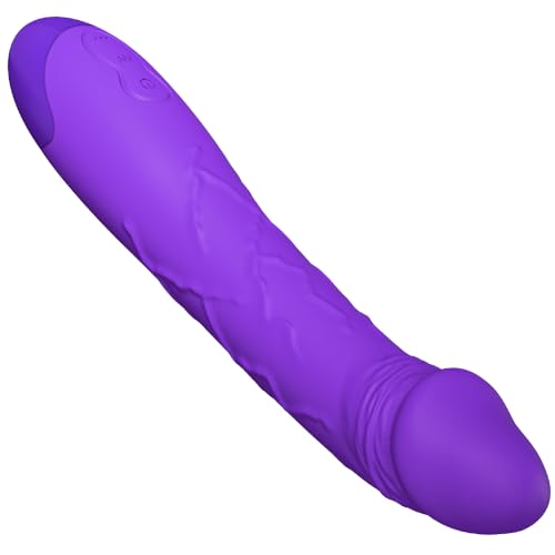 Image of G Spot Dildo Vibrator-Waterproof Adult Female Sex Toys with 10 Powerful Vibrations, Realistic Silicone Dildos Clitoris Stimulator for Woman Sexual Pleasure