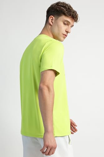 Reebok Store Reebok Men's Regular Fit T-Shirt Lime Punch - Image 4