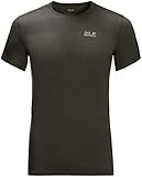 hoher Tragekomfort Jack Wolfskin Herren Rebel T-Shirt, Dark Moss, S
