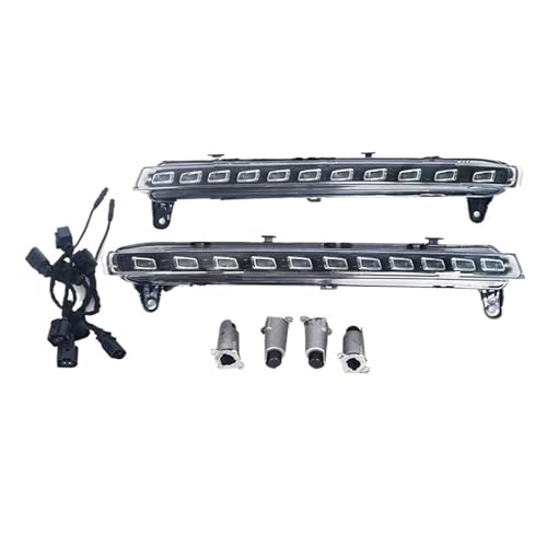 Feux de Jour DRL pour Audi Q7 2006-2009 avec clignotants jaunes intégrés