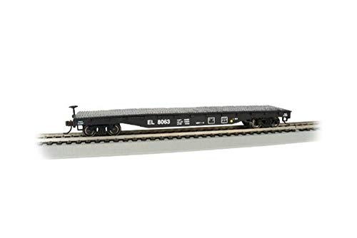 52' Flat Car - ERIE LACKAWANNA #8063 - HO Scale