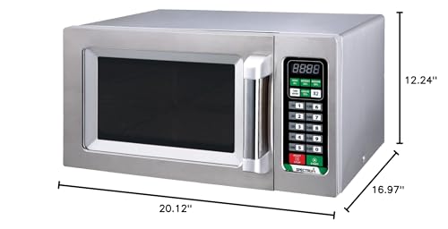 Winco-EMW-1000ST-Commercial-Grade-Microwave-Oven-9-Cubic-Feet-Silver Winco EMW 1000ST Commercial Grade Microwave Oven 9 Cubic Feet Silver