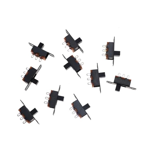Interrupteur SS12F15 1P2T à glissière avec poignée haute 4mm DIP3 pour circuits imprimés
