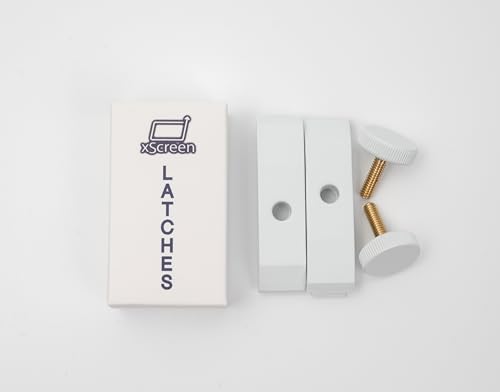 xScreen Colored Latches (White) - Includes Thumbscrews image 3