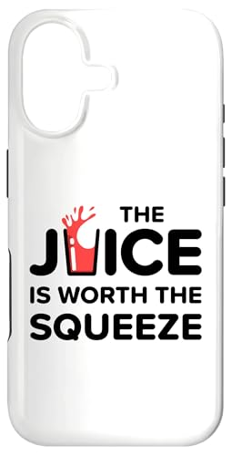 Funny The Juice Is Worth The Squeeze �w���V�[�W���[�X�_�C�G�b�g �X�}�z�P�[�X iPhone 17 �p