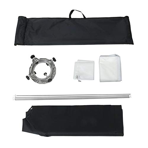 Kit Iluminação Estúdio Softbox 60x60 Tubo Base E27 com Tripé