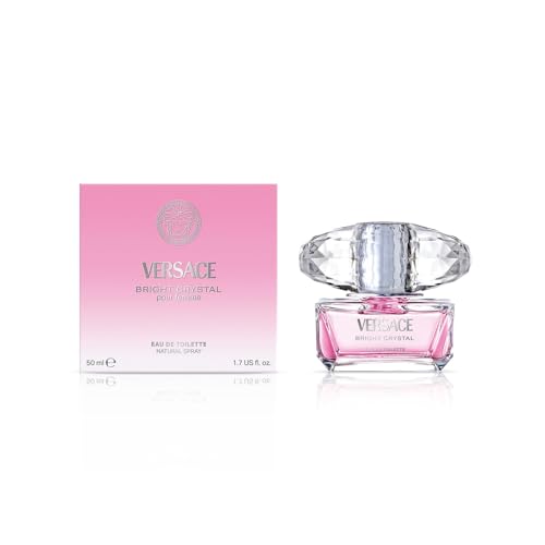 Versace Eau de Toilette Bright Crystal da 50 ml, profumo da donna