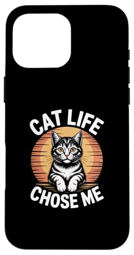 Cat Life Chose Me �X�}�z�P�[�X iPhone 16 Pro Max �p