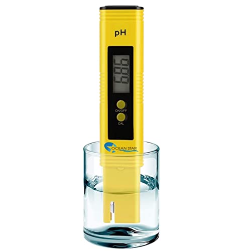 Image of OCEAN STAR Digital pH Meter for Multi-Purpose Usage, with Automatic Temperature Compensation (ATC), Ideal for Water, Pool, Hydroponics, Drinking, Laboratory, Aquaculture