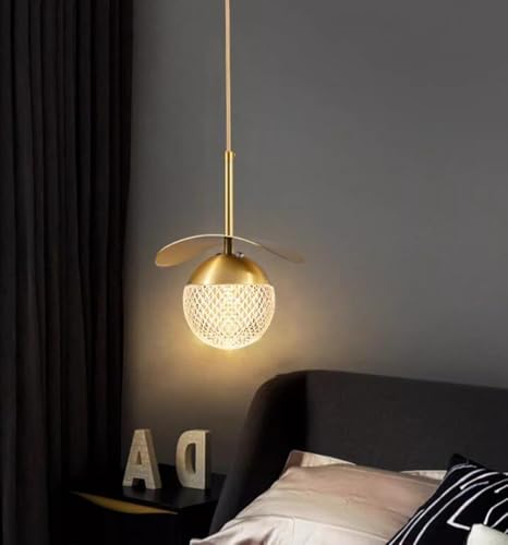 Mesita de noche nórdica LED de 12x24 cm con luz cálida 3000K