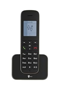 Telekom Sinus 207 draadloze telefoon, zwart, grafisch display, stralingsarm, nieuw in originele verpakking