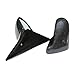 Compatible With Honda Civic EG/EK 4 Door 1992-2000 Car Side Mirror Manual Adjustable Racing Rear View Mirror Covers Spoon Style Body Kits(1996-2000 EK Black)