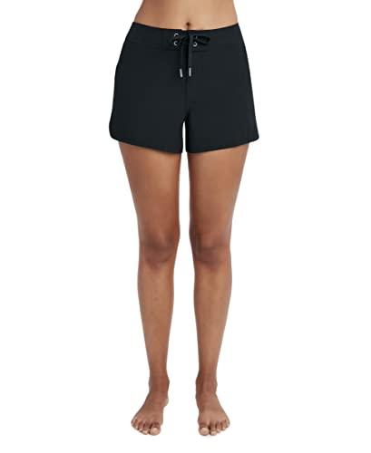 Nautica Womens Board Shorts 3” Inseam – Quick-Dry Swim Shorts, Surf, Beach Wear, Bikini Cover-up