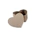 Darice 3" Small Heart Paper Mache Boxes with Lids - Package of 12 Boxes