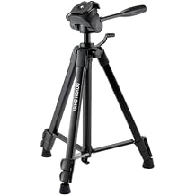 DOVOH Heavy Duty Tripod for Laser Level, Adjustable Height for Camera with Bubble Level 1/4"-20 Screw Mount, DH151