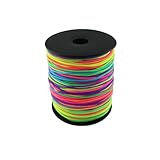 Pas besoin de vous soucier de la casse : le caoutchouc intégré et le revêtement en fibre dense rendent ce cordon élastique très solide par rapport au cordon élastique plat en élasthanne. Le cordon élastique en caoutchouc gardera votre bracelet plus durable pendant une longue période.