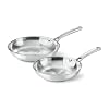 Calphalon Classic Stainless Steel Cookware Fry Pan 2 piece