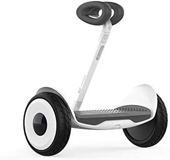 Segway Ninebot S Kids, Smart Self-Balancing Electric Scooter, 800 Watts Power, Max 8 Miles Range & 8.7MPH, Hoverboard with LED Light, Compatible with Mecha kit