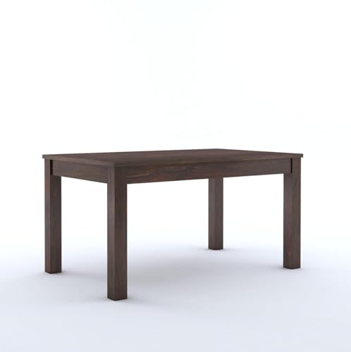 Image of Solid Wood 6 Seater Dining Room Sets || Wooden Dining Table with Chairs and Bench|| Dining Table Set for Home Living Room Furniture (Urban with Bench, 6 Seater)