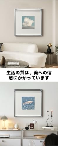 Aoccqkf ポスター アートポスター デザ 北欧 絵画60*60cm 木 花 植物 おしゃれ お洒落 玄関 寝室 リビング ウォールアート ウォール 壁飾り ア雑貨 一人暮らし 新居 壁掛け絵画 抽象 油絵 新築 プレゼント (40*40cm,E) [5]