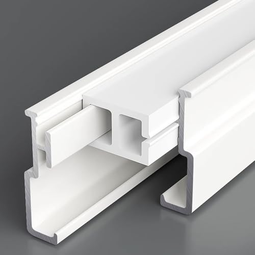 Tringle à rideau de douche pliable et orientable pour fixation haute