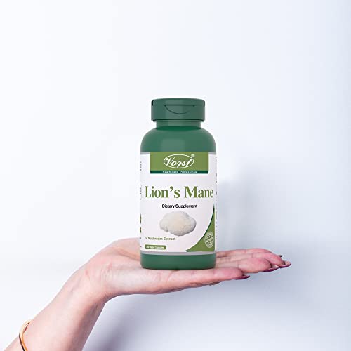Vorst Lion's Mane Mushroom 120 Vegan Capsules | Supports Cognitive & Immune Health... #TOP4