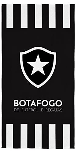 Toalha Aveludada Estampada Transfer Botafogo