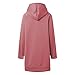 Cute Sweatshirts for Women Comfy The Warmy Oversized Hoodie Dress with Pockets Fall Winter Spring Cotton Clothes 2025 Y2k Teen Girls Thanksgiving Mom Travel Outfits Blanket Pink Hoodies 2X
