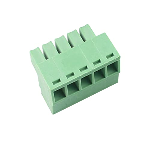 Bloque de terminales para PCB de 5 pines con paso de 3,5 mm y fijación de tornillo separado 4