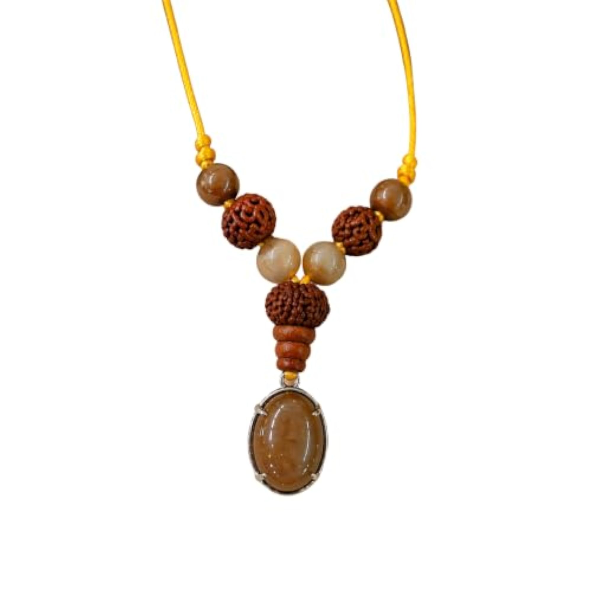 Pisces Rashi Kavach Thread Zodiac Mala Pendant