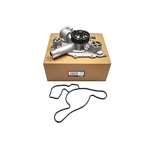 OAW CR4460 Water Pump W/Temp Sensor for 5.7L-V8, 6.4L-V8 on 2011-2023 Chrysler 300, Dodge Challenger, Charger, Durango, Jeep Grand Cherokee