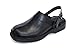 Produktbild Kristian Shoes 30 - Herren Pantoffel/Pantoletten Clogs aus Leder - Schwarz/Riemen 41